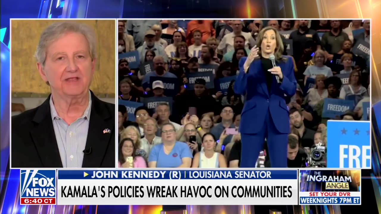 Sen. John Kennedy Calls Biden-Harris Administration 'Inflation Machines'