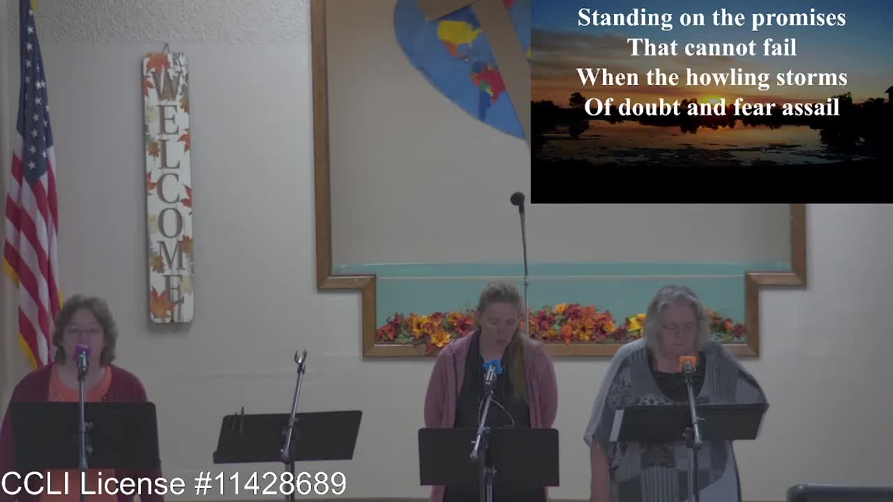 Moose Creek Baptist Church Sing “Standing on The Promises” During Service 9-4-2022