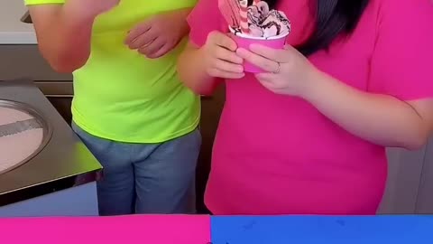 Ice cream challenge! 🍨 Cocomelon vs watermelon