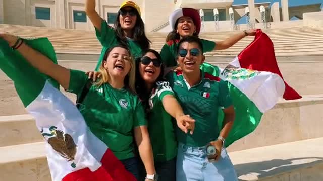 Mexico world cup fans