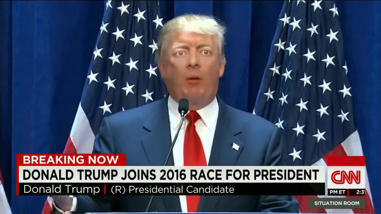 Donald Trump Mr. Bean Deepfake