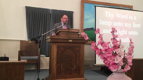 Pastor Gene Miller's sermon at Castleberry Baptist Church on March 10, 2024.