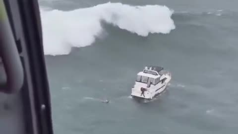 Small Boat in a Big Ocean
