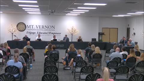 Virologist Dr Dan Stock Educates Mt Vernon School Board