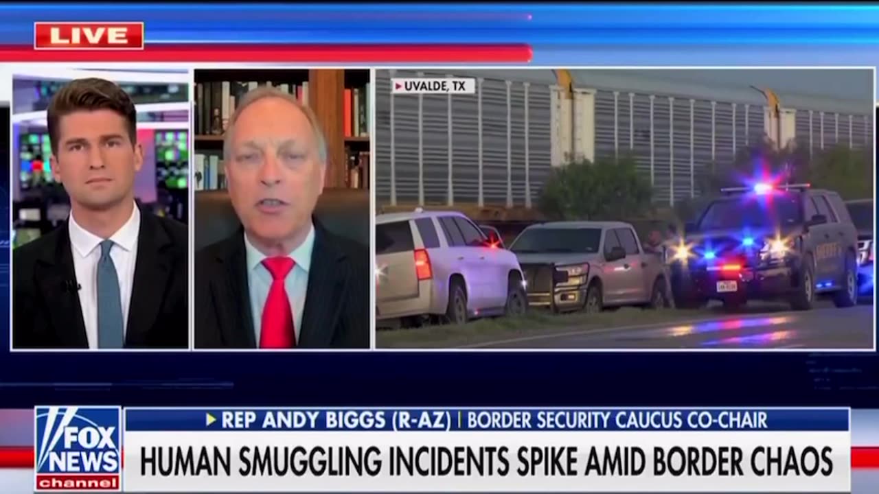 Andy Biggs: Human SMUGGLING happens at the border every day