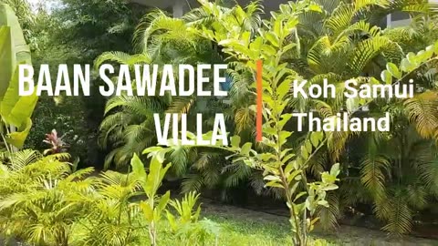 Koh Samui villa rental - Baan Sawadee villa