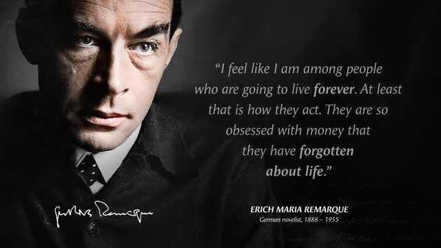 Quotes by Erich Maria Remarque