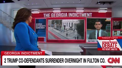 The counter programming to the FOX debate is the Georgia indictment