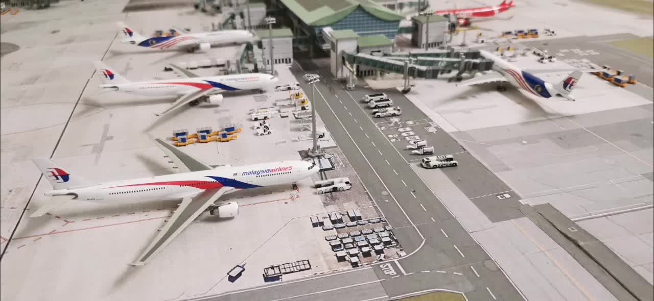 Kuala Lumpur International Airport Terminal 1:400 scale.[KUL] 🇲🇾