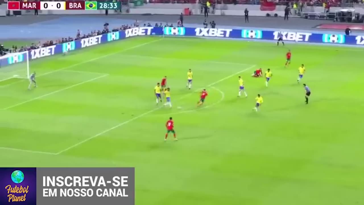 ⚽️ MARROCOS 2 x 1 BRASIL | GOLS | AMISTOSO 2023