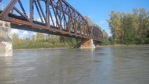 Fraser River Railway Bridge, Dome Creek, British Columbia