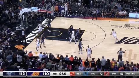 [Highlight] Booker drills the go-ahead triple to put the Suns up 1 with 5 seconds left