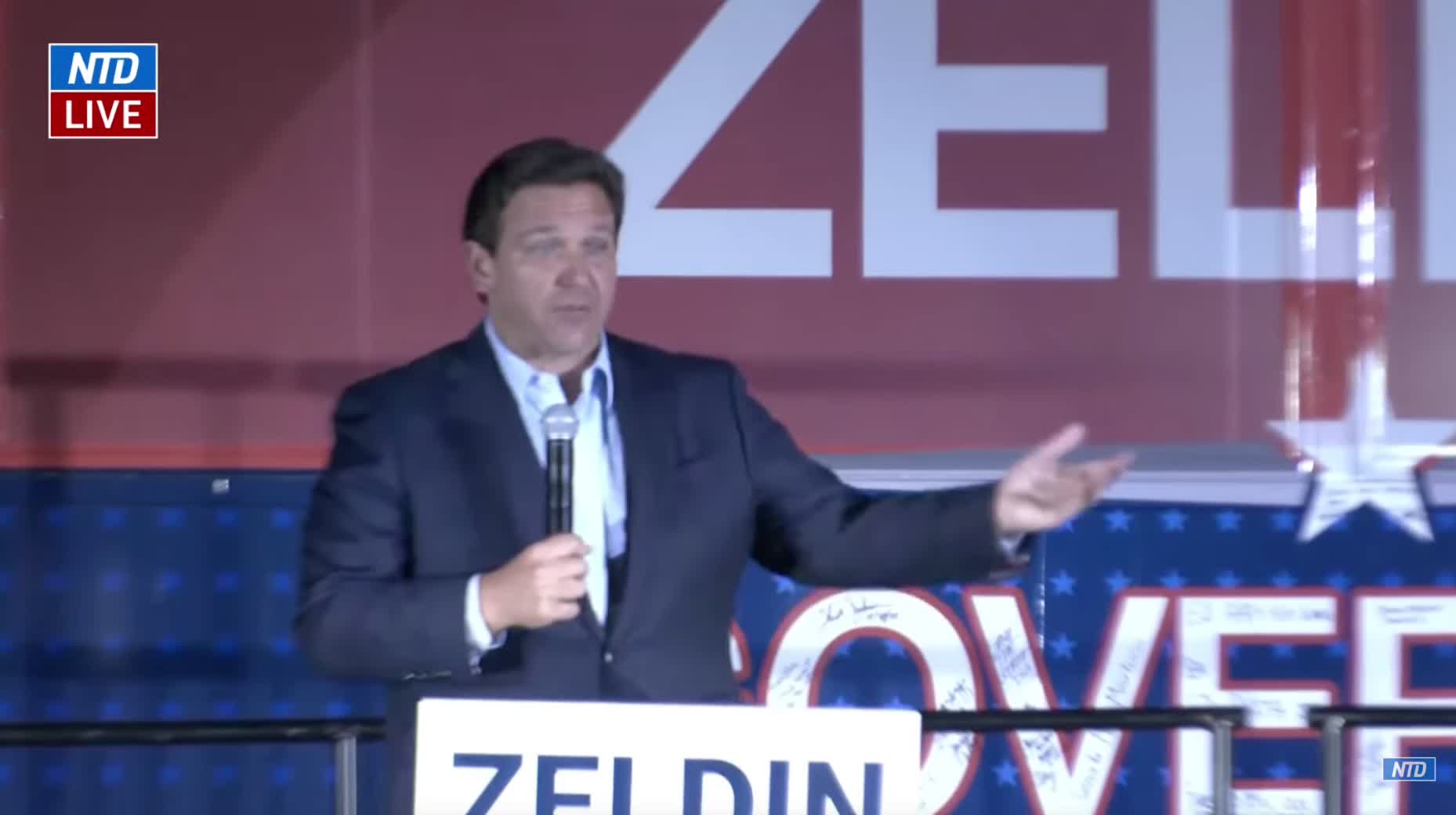 Gov. Ron DeSantis blasts "rogue prosecutors" who are "usually funded by people like George Soros"