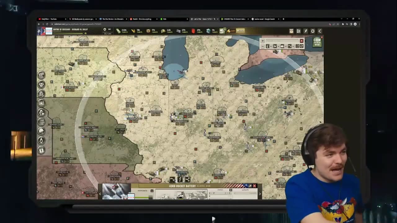 Nick Fuentes plays Call of War World War II pt 2