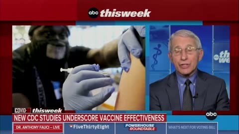 NEW - Dr. Fauci: "We may need to boost again."