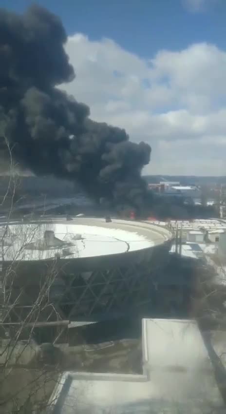 Something is burning in Kharkov