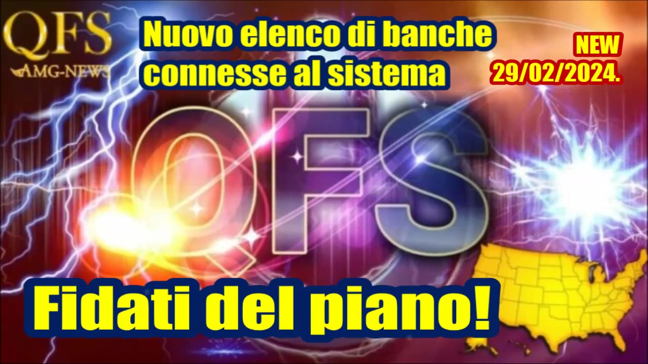 NEW 29/02/2024. Nuovo elenco di banche connesse al sistema QFS