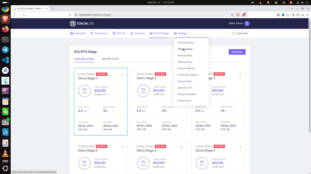 TokenLite ICO/STO Installation Support