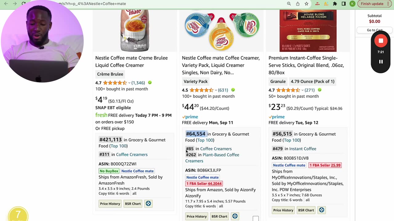 Live Product Research For Amazon Wholesale