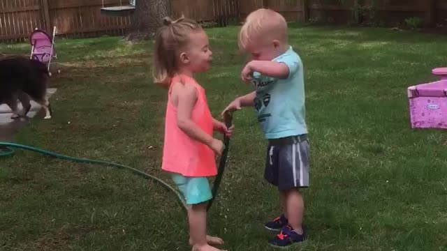 A Spitting Duel