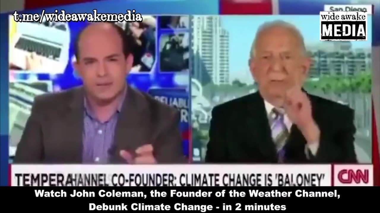 Meteorologist and co-founder of the Weather Channel, John Coleman, debunks
