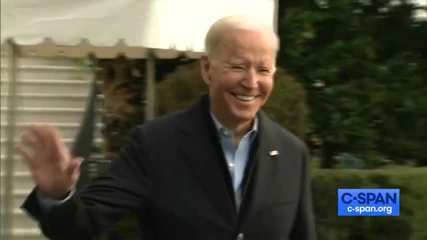 Joe Biden Smiles And Brushes Off Questions About Holding Communist China Accountable For COVID