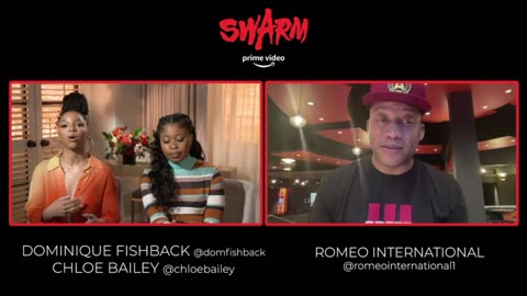 chloe bailey , dominique fishback , romeo international