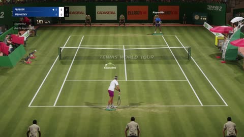 Top Spin 2K25 74 Strokes Doubles Rally Match Point Career Mode