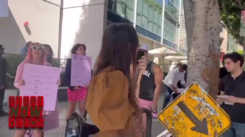 Nickelodeon Zoey 101 child actress Alexa Nikolas leads another ‘Eat Predators’ protest.