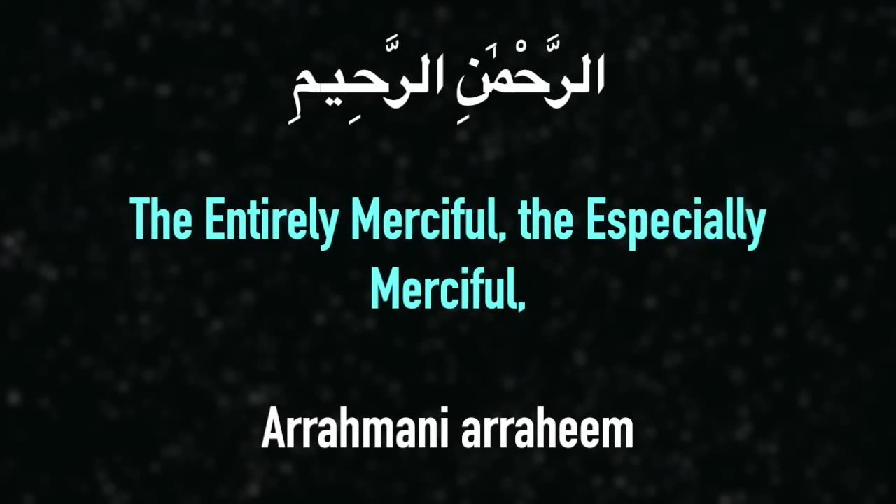 SURAH FATIHA