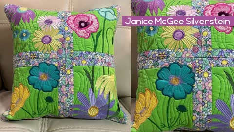 Wildflower Cushion Design - Winners Announcement Video April 2022