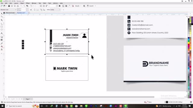 Business card Design Tutorial