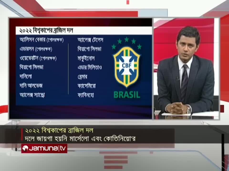 ফিফা বিশ্বকাপ ২০২২ এর জন্য স্কোয়াড ঘোষণা করেছে ব্রাজিল | Brazil World Cup Team