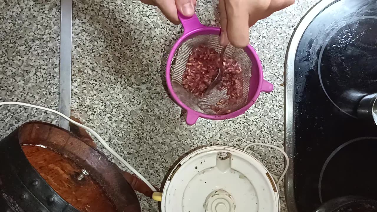 Pomegranate juice trick