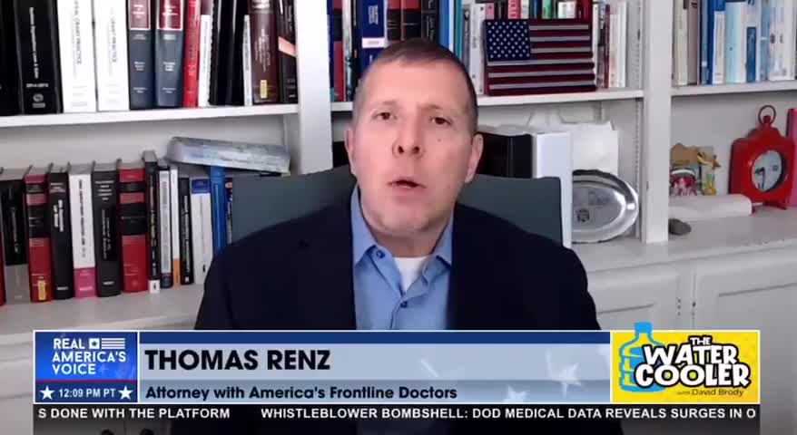 Attorney Thomas Renz calls out 'Mengele on steroids' "Anthony Scumbag Garbage Murderer Fauci"