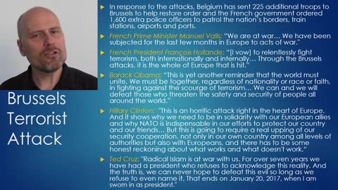 The Truth About The Brussels Terrorist Attacks