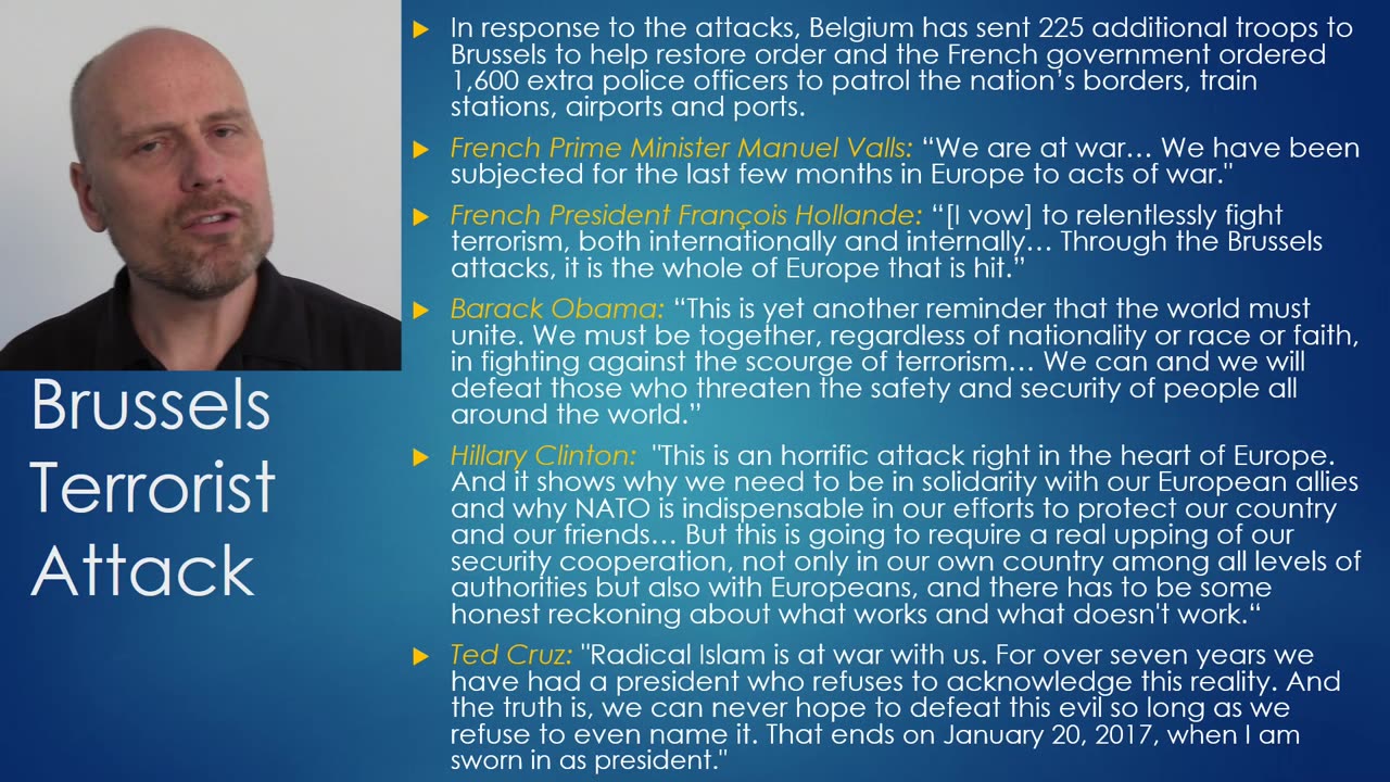 The Truth About The Brussels Terrorist Attacks