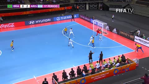 Brazil v Argentina FIFA Futsal World Cup 2021 Match Highlights