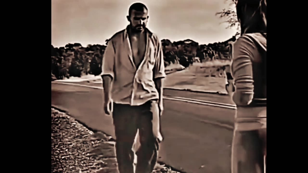 She wants to kill him, look at his reaction, maybe he likes her.