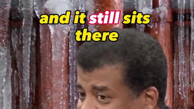 Water cannot freeze