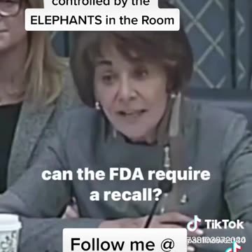 FDA and CDC are controlled by the ELEPHANTS in the Room