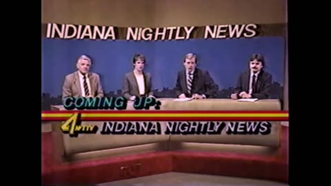December 16, 1986 - WTTV News Promo & Headlines & Pantera's Pizza Ad