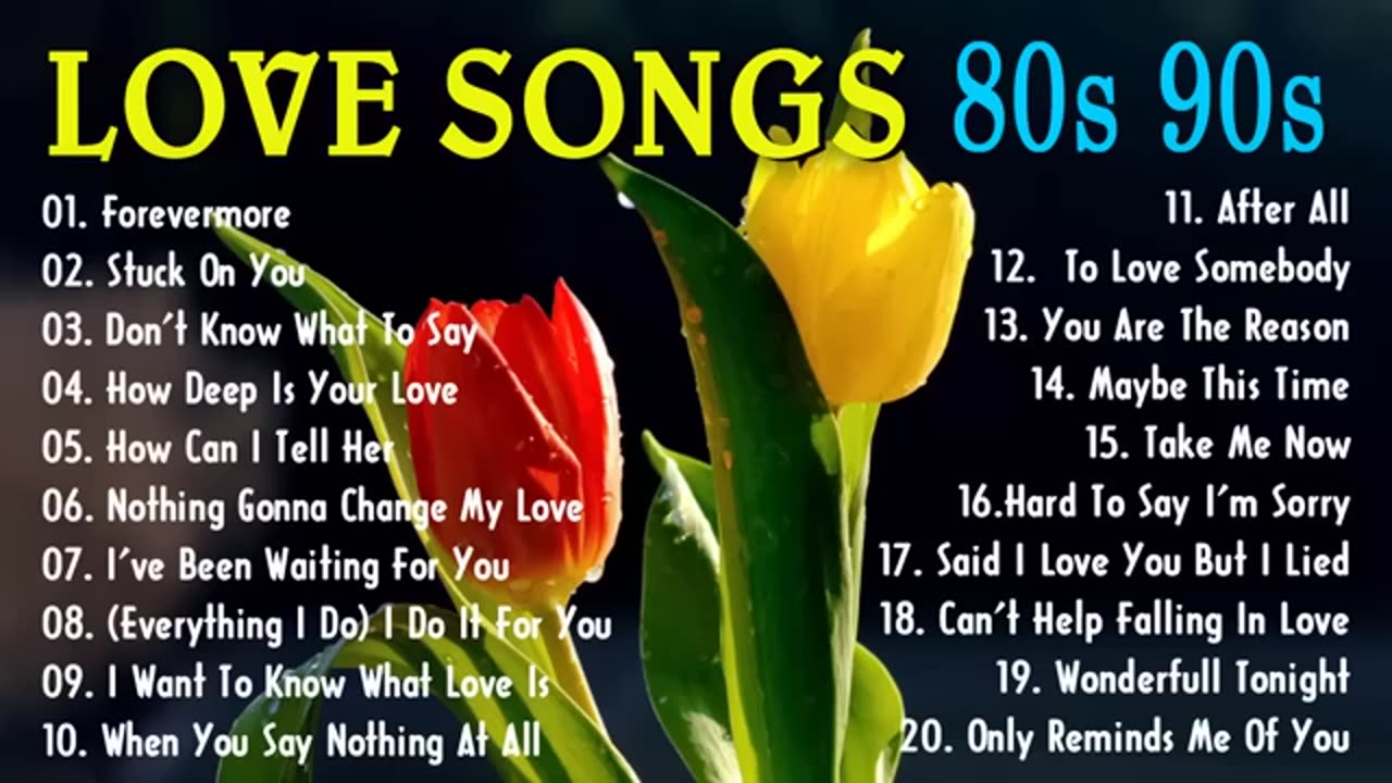 Most Old Beautiful love songs 80's 90's | Best Romantic Love Songs Of 80's and 90's