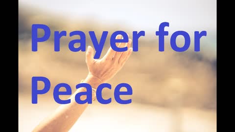 Prayer for Peace