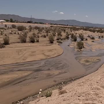 Mojave River is pretty dry