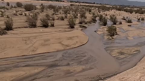 Mojave River is pretty dry