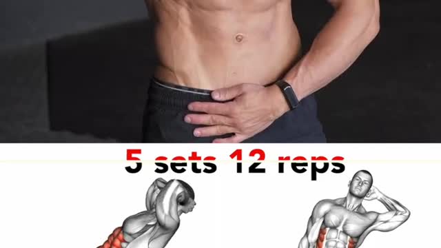 Six pack workout for man