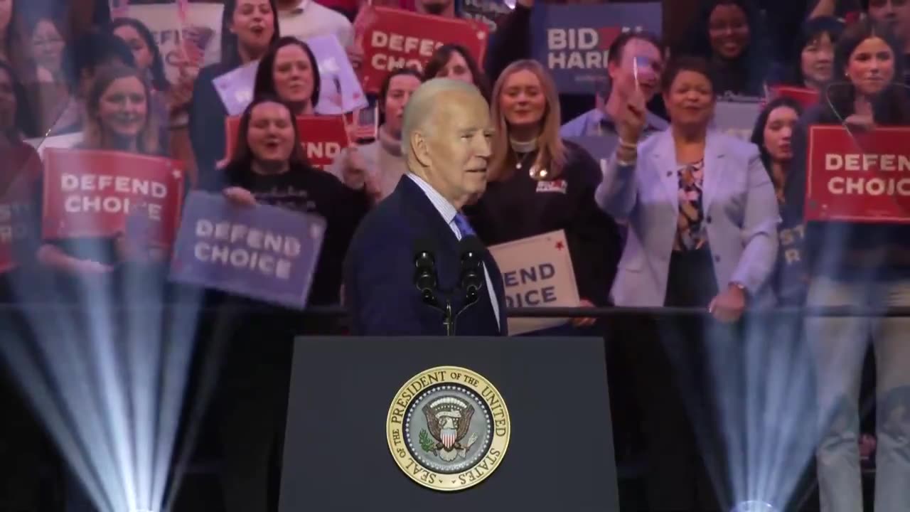 #JoeSclerosis 12:07 AM - Jan 24, 2024 Biden's disturbing campaign scene