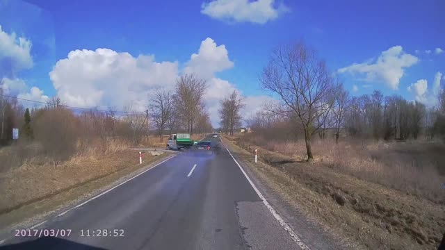 Close Call on the Back Roads of Poland