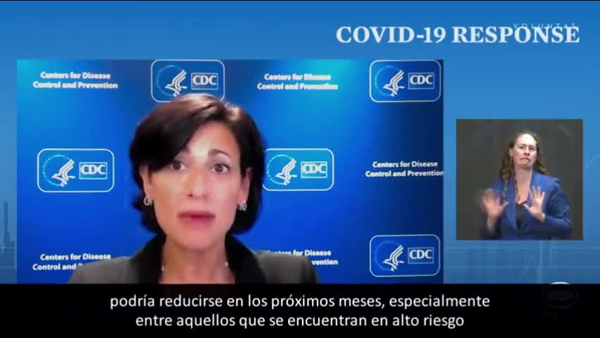 Directora del CDC dice que las vacunas no sirven por eso te tenes que SEGUIR vacunando. (?!)